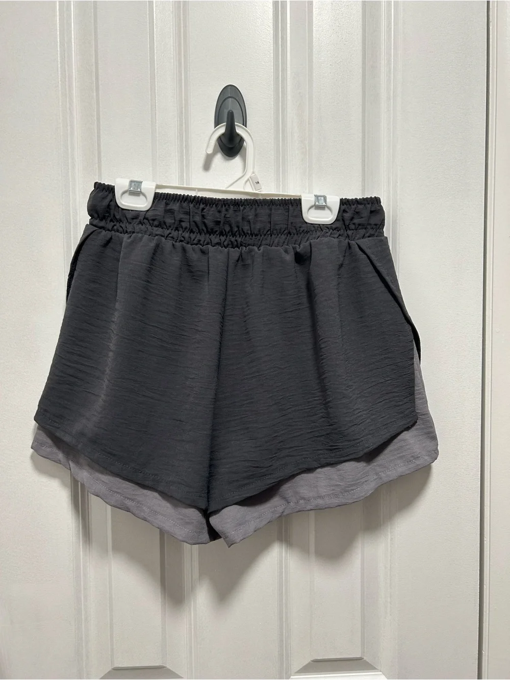 3 pack Athletic Shorts - gray, blue, pink - Picture 15 of 15
